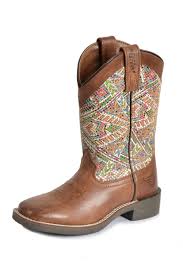 Pure Western Childrens Dusty Boot