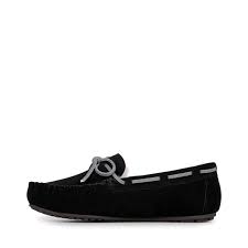 EMU Ladies Amity Moccasin_Dark Black