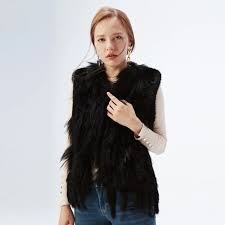 Heavenly Craft Rabbit & Racoon Fur Vest - V.01