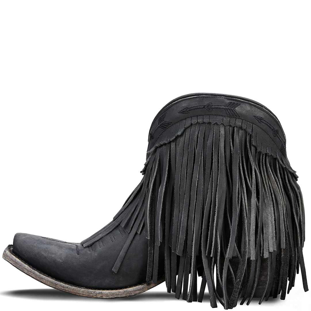 Lane Hotshot (Spitfire) Fringed Bootie