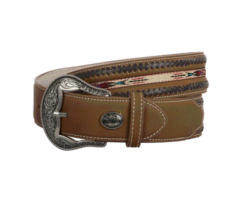 PURE WESTERN MEN'S JASON BELT (LIGHT TAN)