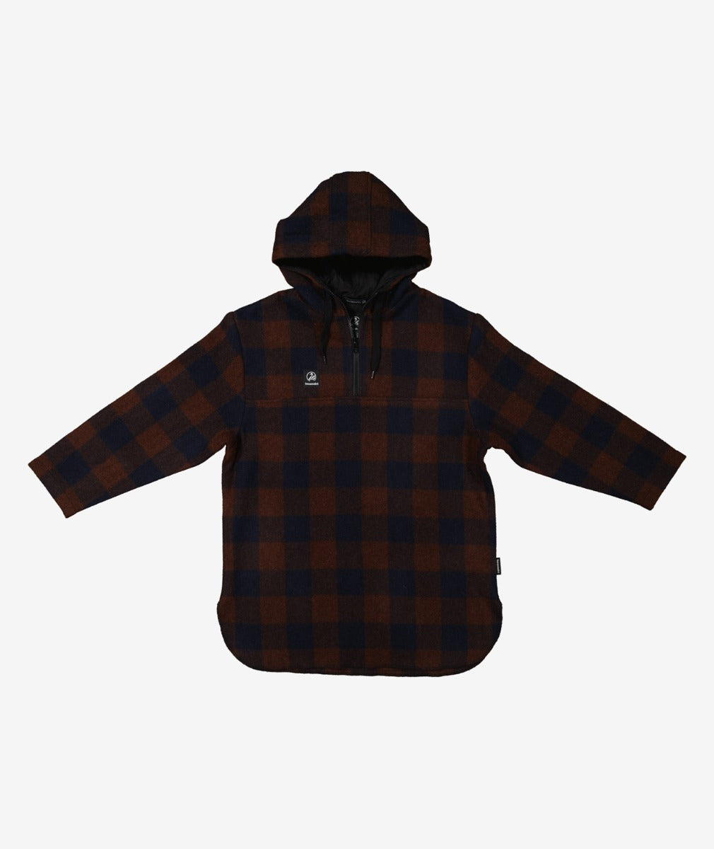 Swanndri Kid's Brixton Wool Bushshirt - Ground Check