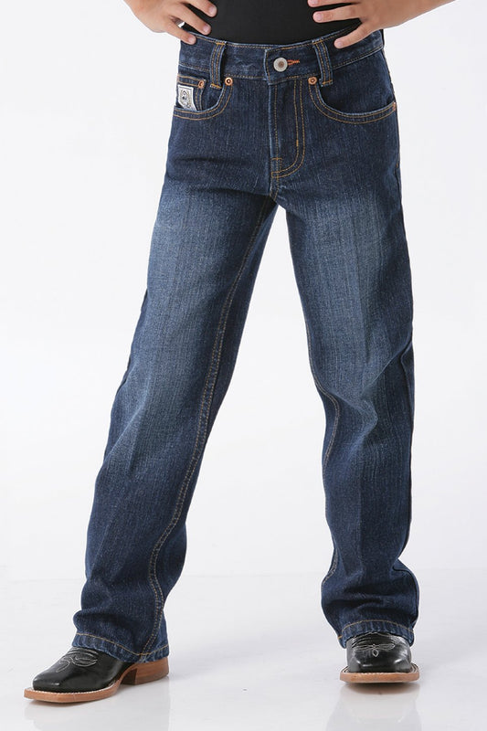 CINCH Boys White Label Dark Reg Jeans (20002)