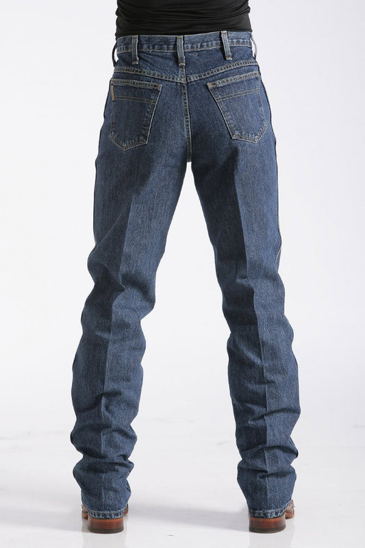 CINCH MEN'S RELAXED FIT GREEN LABEL JEAN - DARK STONEWASH