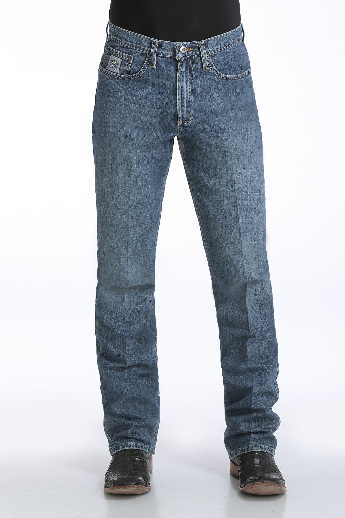 CINCH MEN'S SLIM FIT SILVER LABEL - MEDIUM STONEWASH