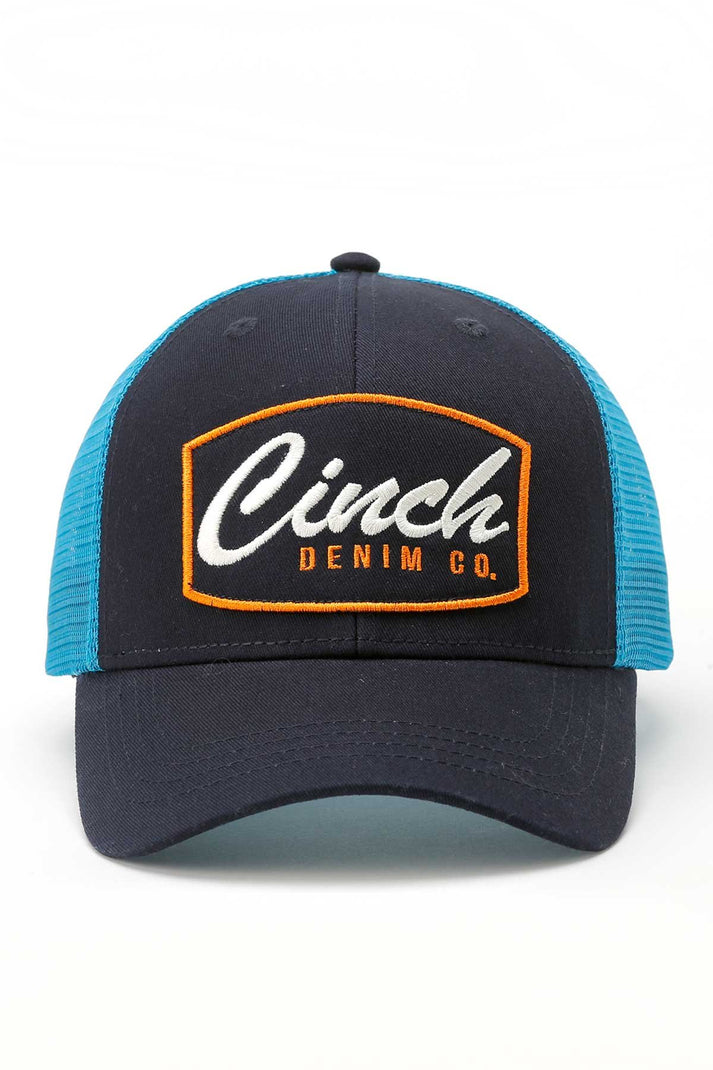 Cinch Mens Denim Cap - Navy