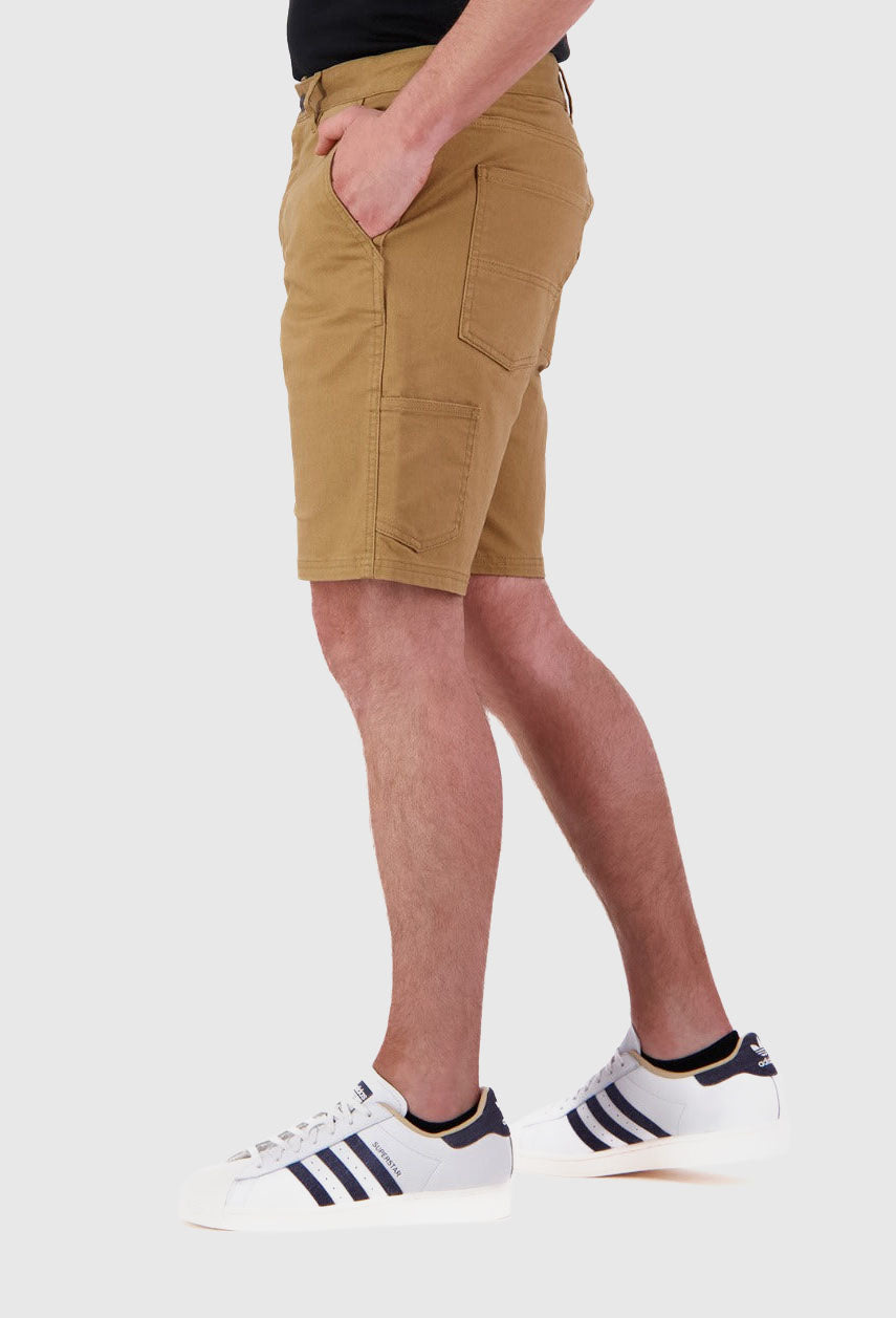 Swanndri Men's Glenbrook V3 Work Short Cashew