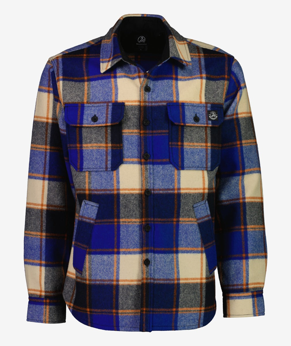 Swanndri Men's Kiaraki v3 Wool Shacket - Southern Lakes Check