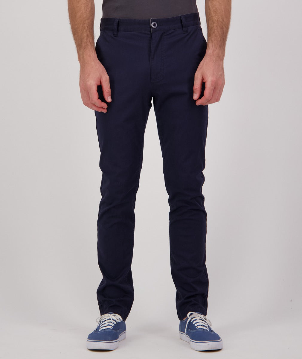 LINE 7 MEN'S REEF STRETCH COTTON CHINO PANT (NAVY)