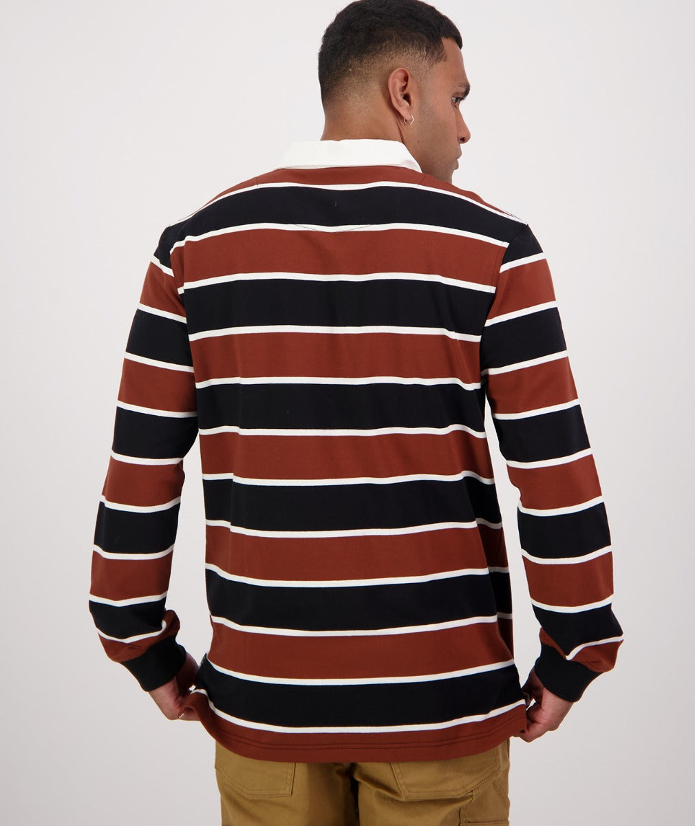 Swanndri Men's Whitson L/S Rugby - CLEARANCE