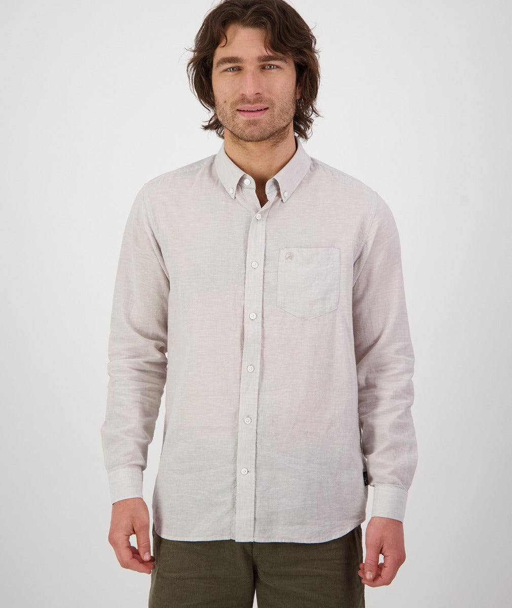 Swanndri Men's Wolcott V2 Long Sleeve Shirt - Mist