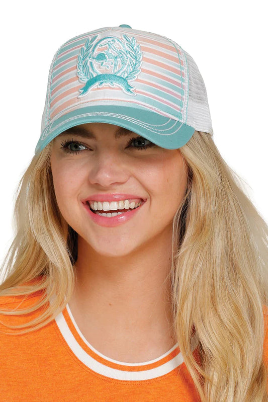 CINCH Women's Aqua Trucker Cap