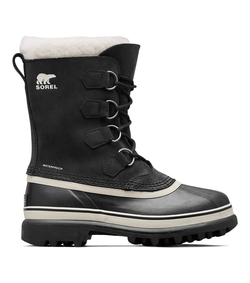 SOREL WOMEN'S CARIBOU - BLACK/STONE