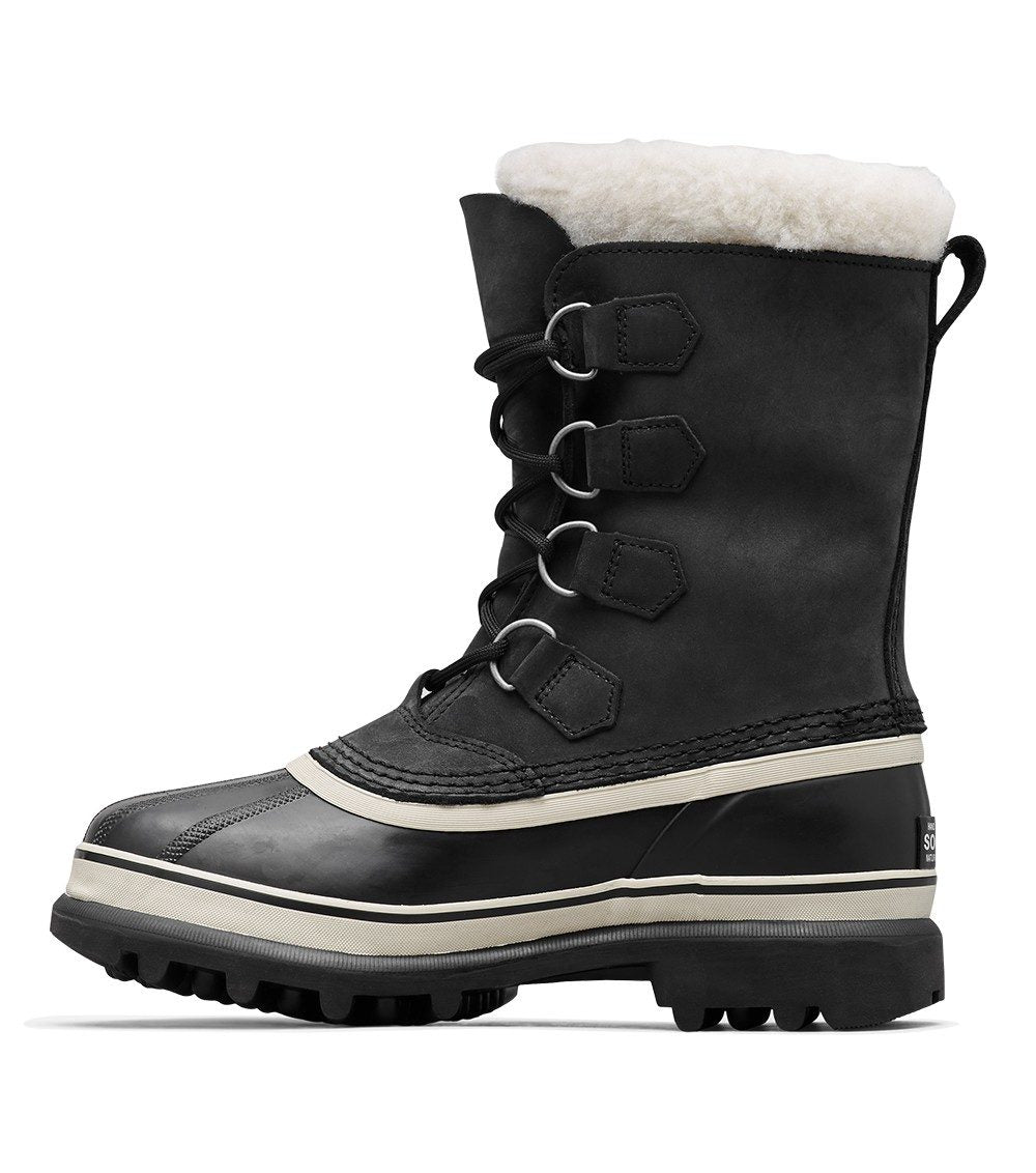 SOREL WOMEN'S CARIBOU - BLACK/STONE