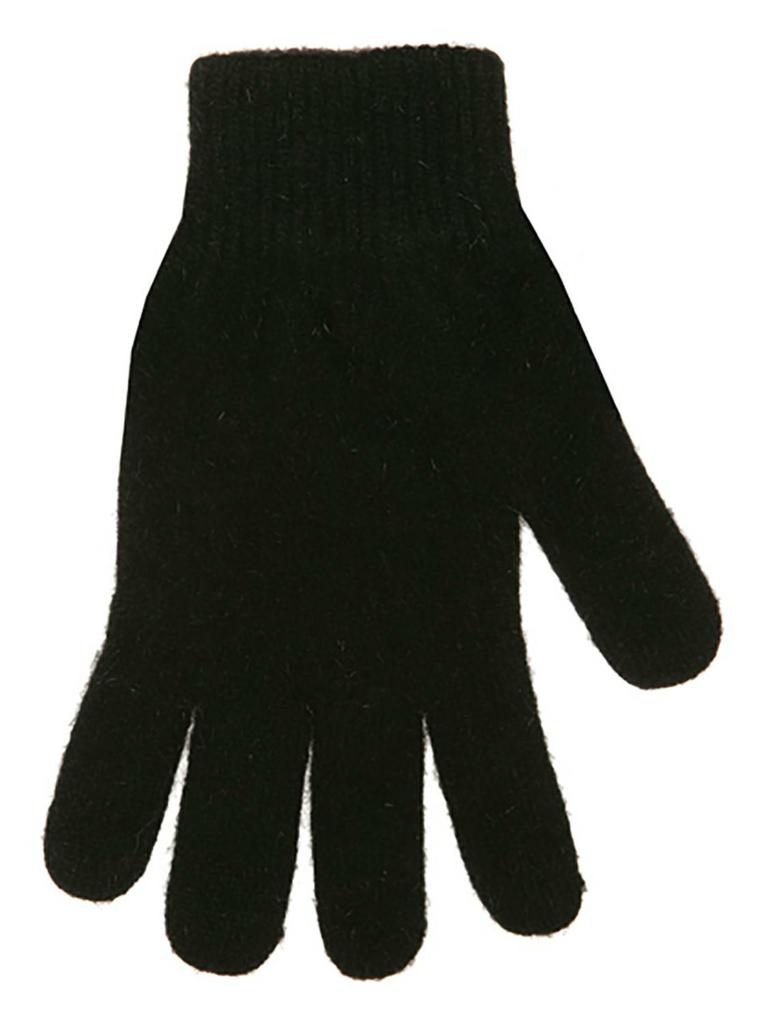 Native World Possum Merino Plain Wool Glove - Black