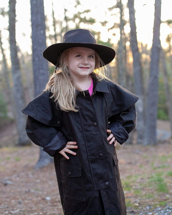 Outback Trading Co. Kids Duster Oilskin Jacket