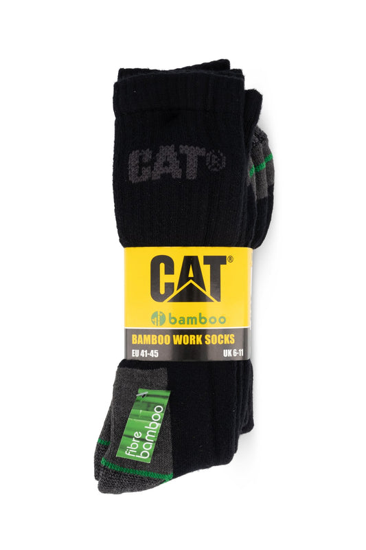 CAT BAMBOO WORK SOCK - 3 PACK