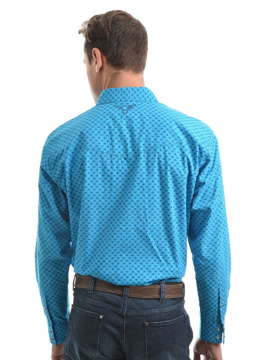 Pure Western Men's Davis Long Sleeve Shirt - SALE