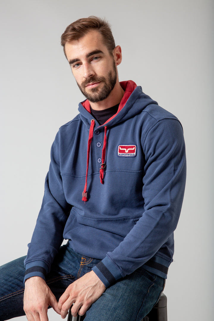 Kimes Ranch Men's Ranch Ready Hoodie - Navy