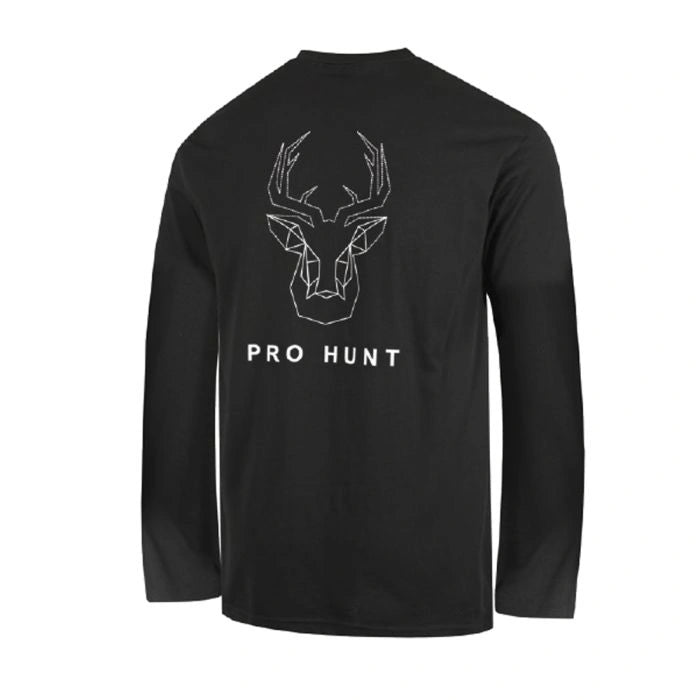 RIDGELINE RL MENS PRO HUNT TOP - BLACK