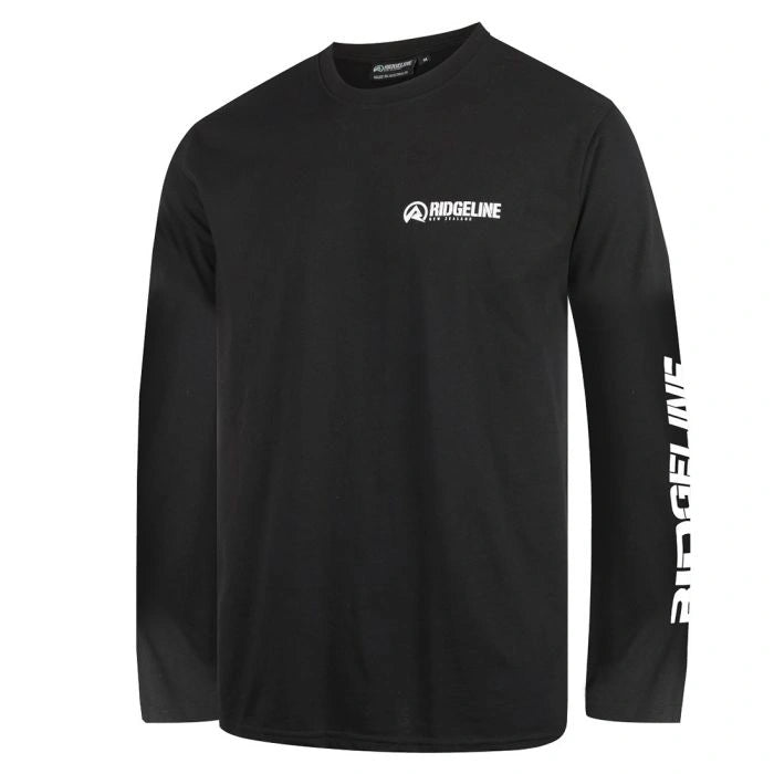 RIDGELINE RL MENS PRO HUNT TOP - BLACK