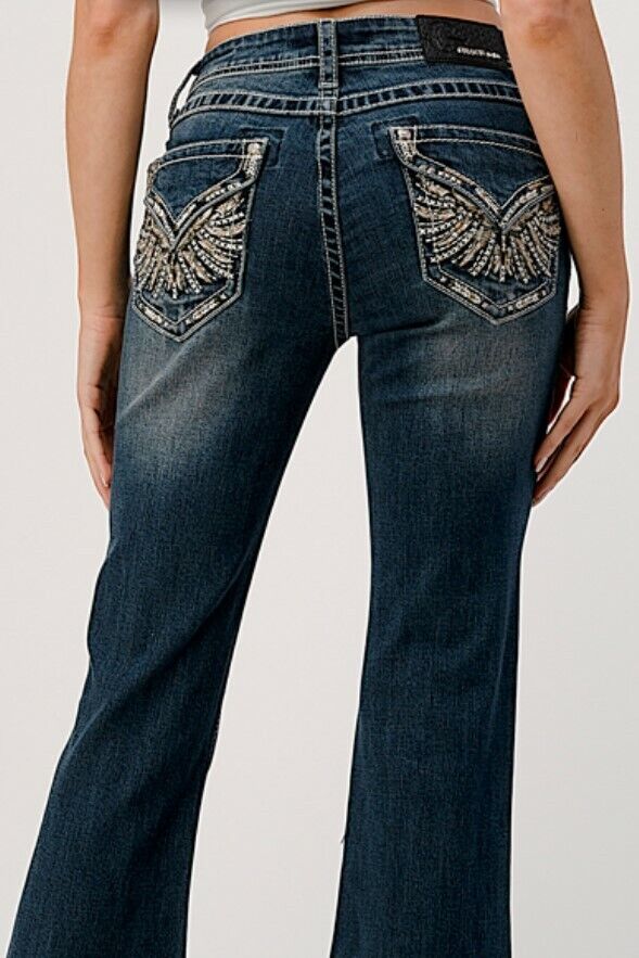 GRACE IN LA LADIES JEANS - EASY FIT EBS455