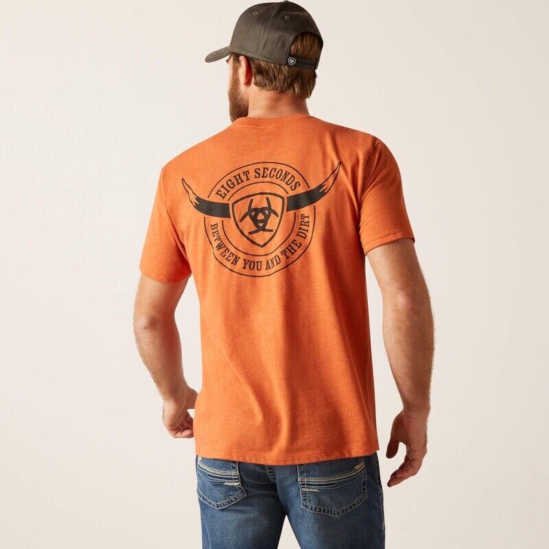 Ariat Mens 8 SEC T-shirt adobe heather