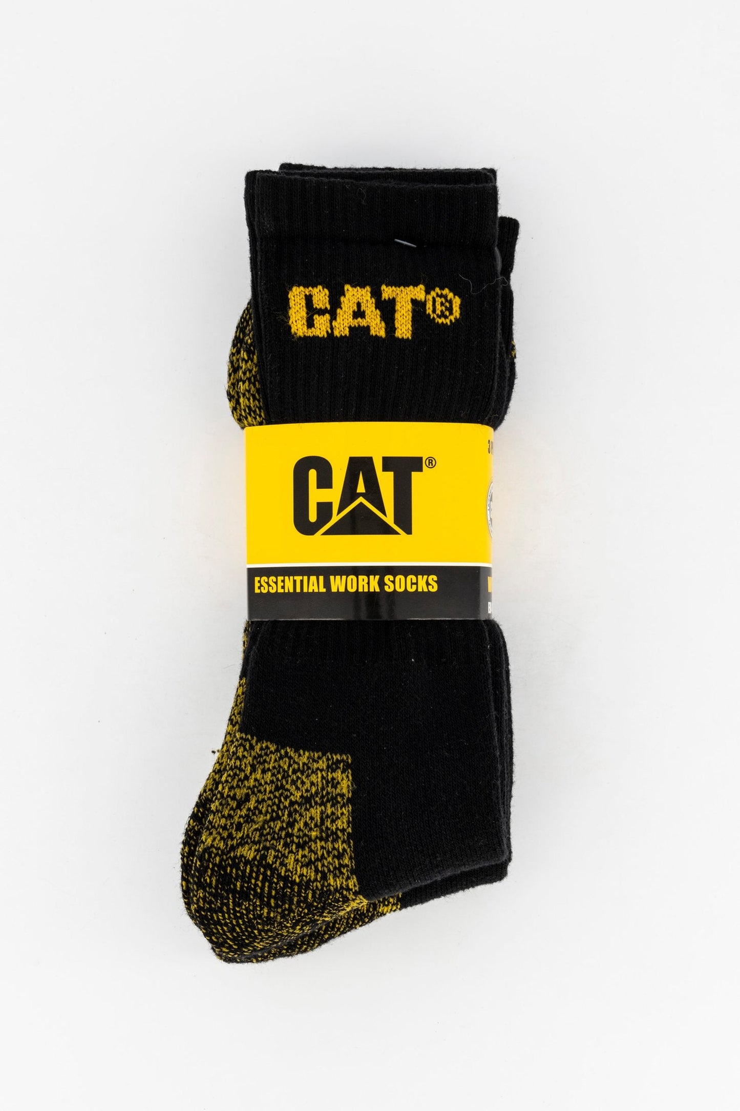 CAT ESSENTIALS WORK SOCKS - 3 PACK