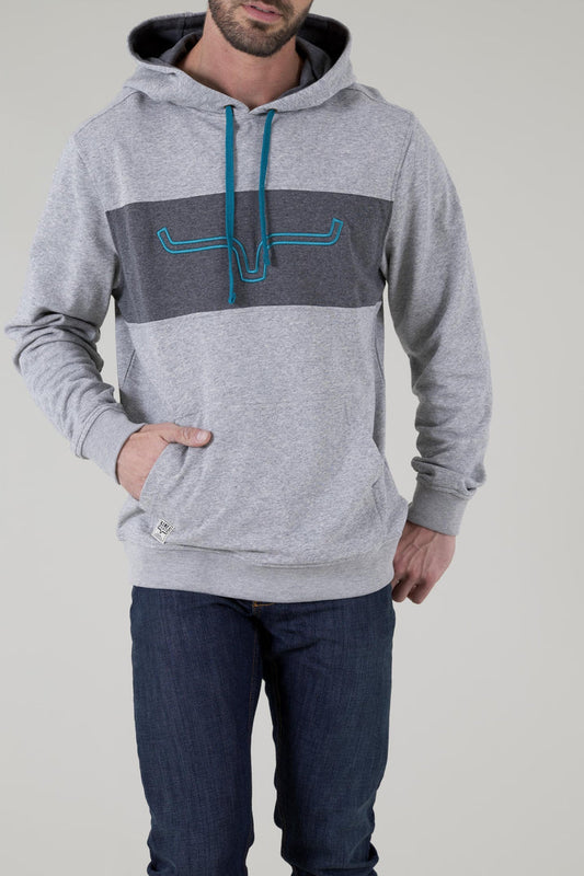 Kimes Ranch Men's Side Winder Hoodie - Grey Heather