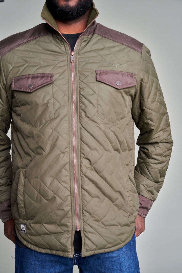 Kimes Ranch Men's Skink Jacket - Military Green