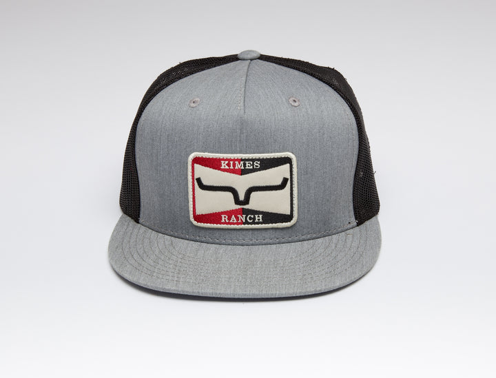 Kimes Ranch Sparky Trucker Hat Grey Heather