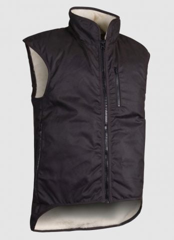 Styx Mill Brown "Shearling" Lined Vest