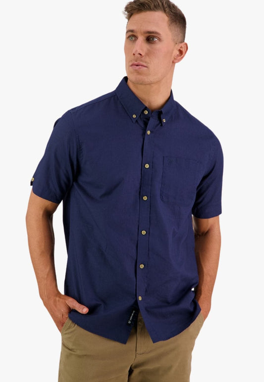 Swanndri Men's Lowell Shirt - Blue