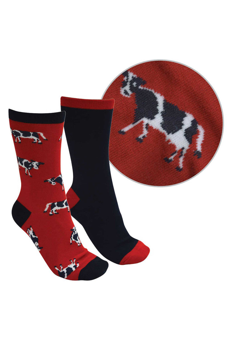 THOMAS COOK FARMYARD SOCKS - TWIN PACK