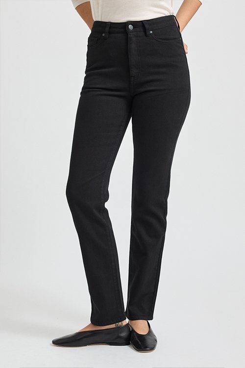 Toorallie Women's Bendigo High Rise Jean - Black