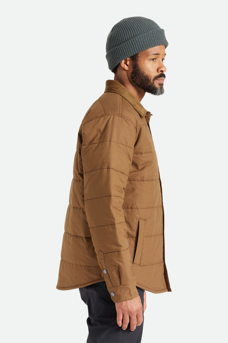 Brixton Mens Cass Jacket (Desert Palm)