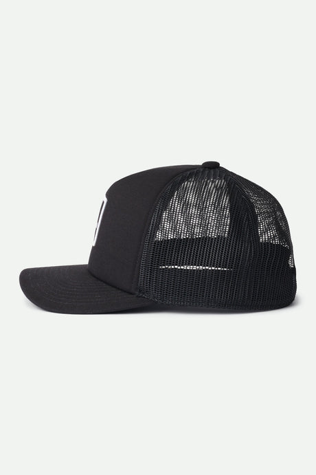 Brixton Alpha Block X C MP Mesh Cap - Black