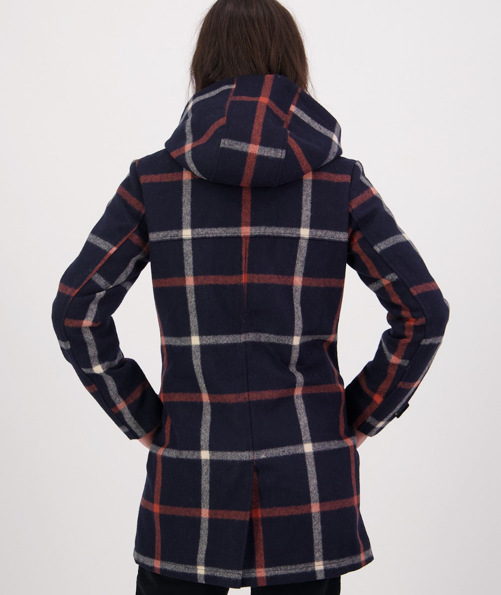 Swanndri Women's Annmore Wool Overcoat - CLEARANCE_Queens St Check