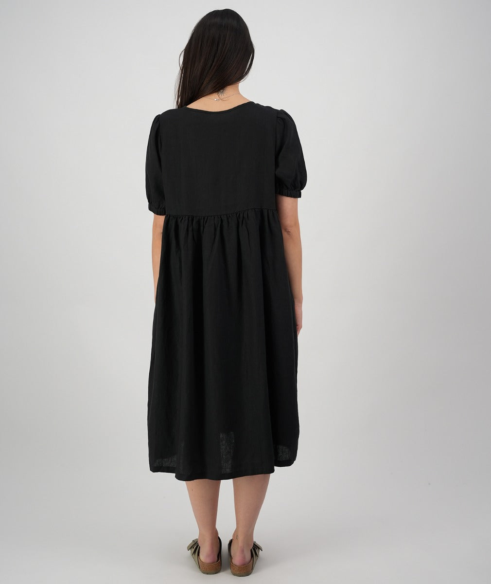 Swanndri Women's Bellewood Linen Dress - Black