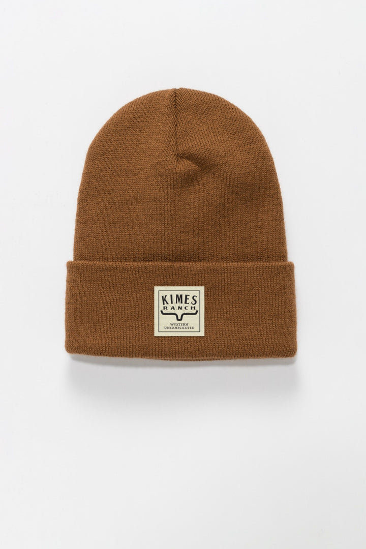 Kimes Ranch Workday Label Cap (Beanie) - WW Brown