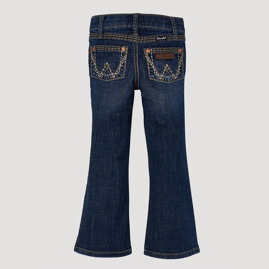 WRANGLER GIRL'S JEANS PREMIUM PATCH LOW RISE BOOT CUT - 1009MWGHS