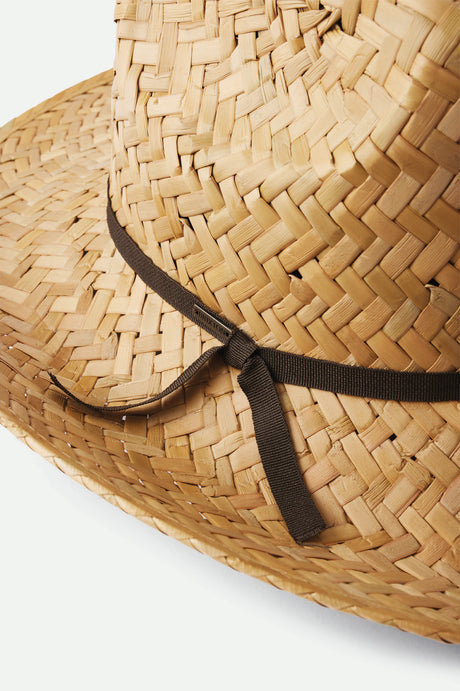 Brixton Houston 100% Straw Cowboy Hat - Natural