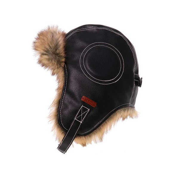 XTM Leather Bomber Hat