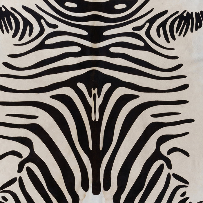 Zebra Printed Cowhide - CLEARANCE